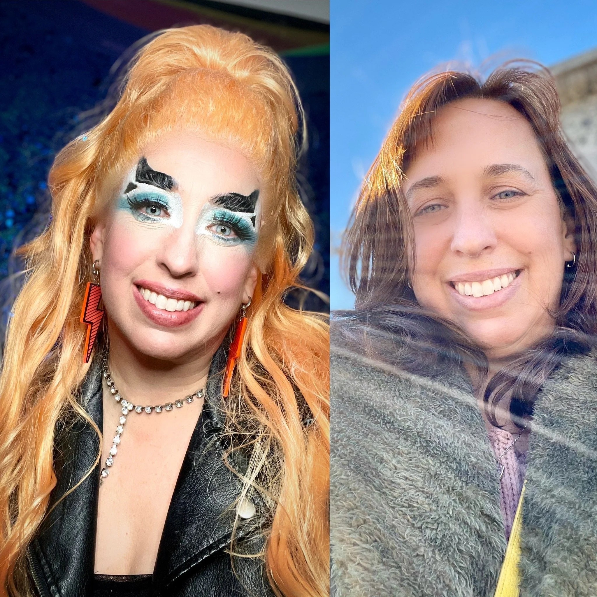 Here is Cartier the Queen in and out of drag!